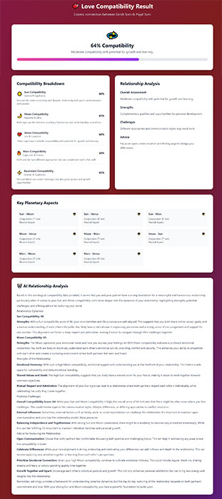 Love Compatibility Preview