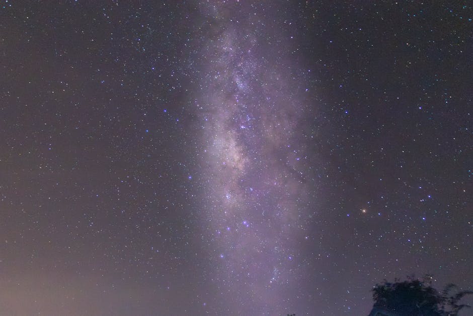 Magnificent view of the Milky Way captured under Thailand's starlit sky, showcasing celestial beauty.