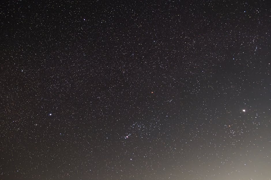 Beautiful starry night sky captured over Azraq, Jordan showcasing celestial wonders.
